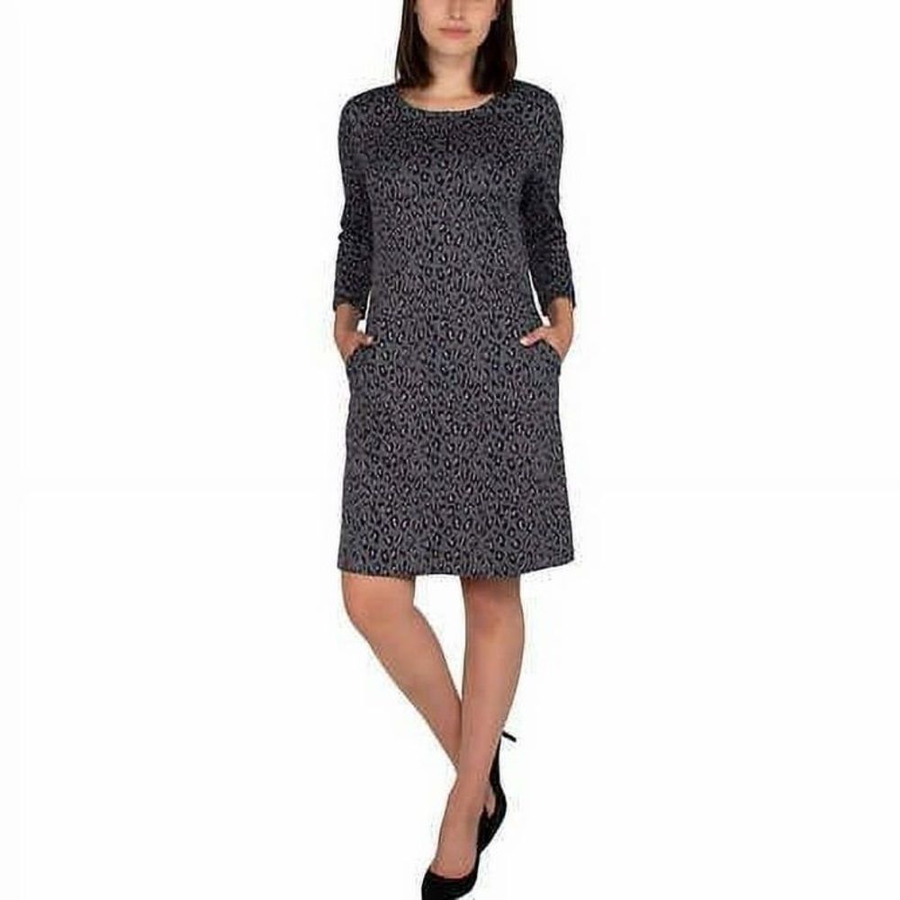 Nicole Miller New with Tags Dress Size XL Animal Print Leopard Winter Office